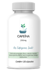 CAFEÍNA 210MG 120 CÁPSULAS