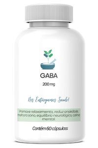 GABA 200MG 60 CÁPSULAS