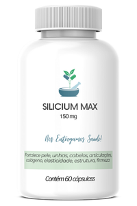 SILÍCIUM MAX 150MG 60 CÁPSULAS