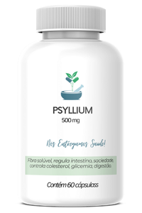 PSYLLIUM 500MG 60 CÁPSULAS